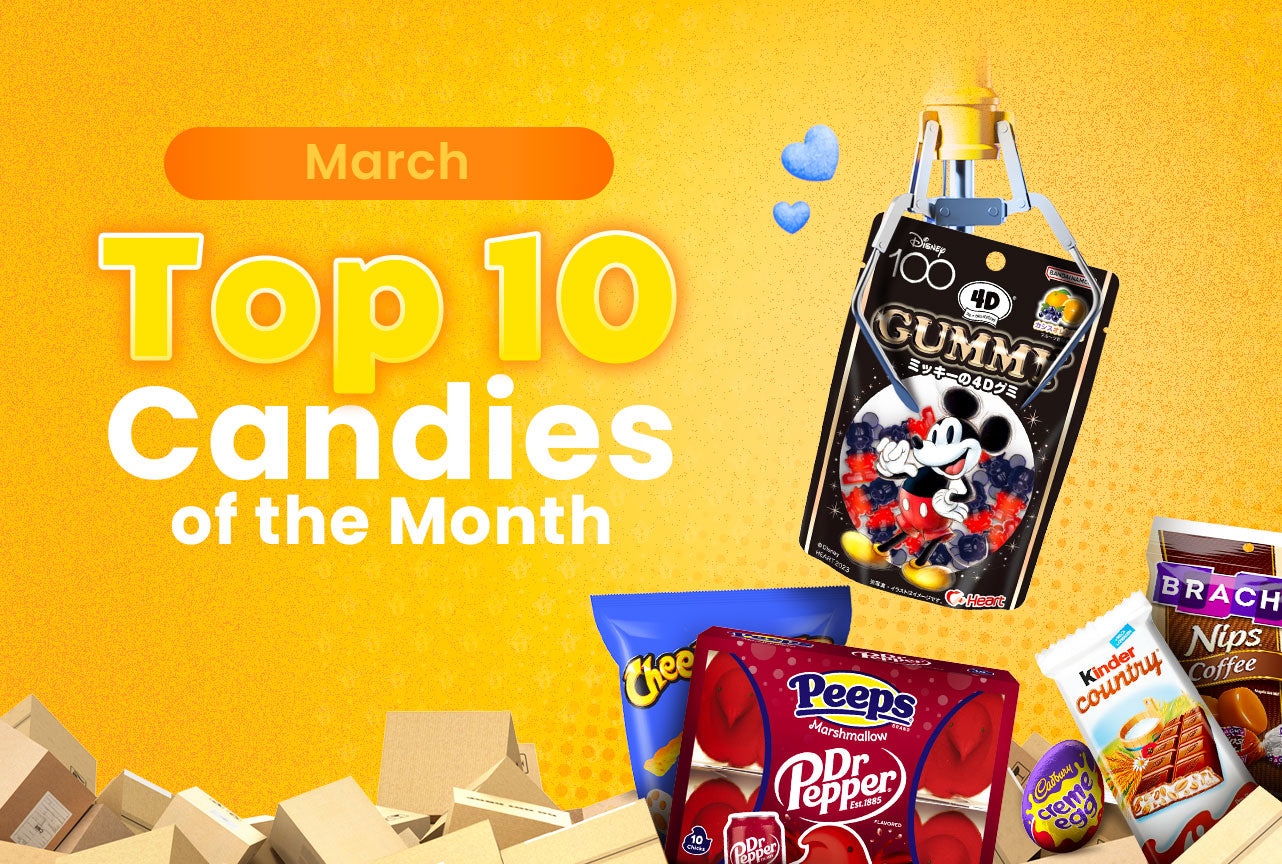 Top 10 Candies of the Month March Candy Funhouse Candy Funhouse US