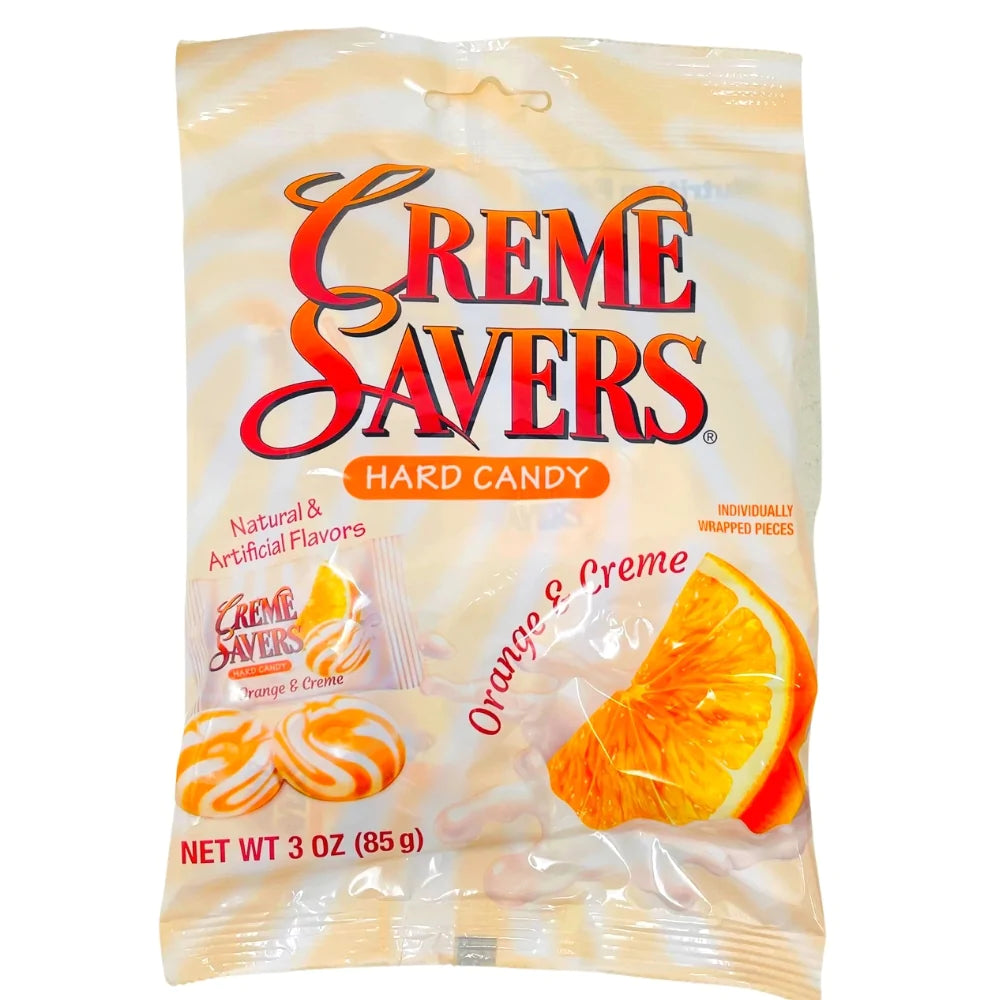 Creme Savers Orange & Creme Bag - 3oz – Candy Funhouse US