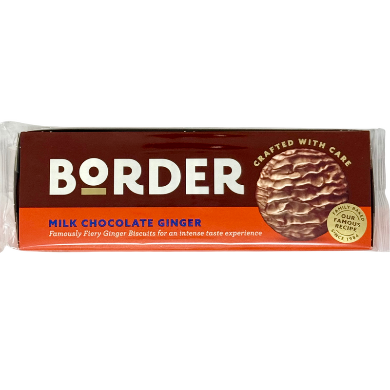 Border Milk Chocolate Ginger (UK) - 150g