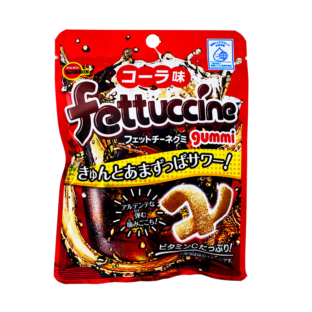 Bourbon Fettuccine Cola Gummy Strips (Japan) - 50g | Candy