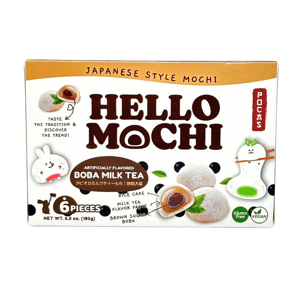 Hello Mochi Boba Milk Tea - 6.3oz | Candy Funhouse – Candy Funhouse US