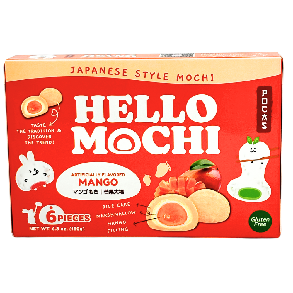 Hello Mochi Mango - 6.3oz | Candy Funhouse – Candy Funhouse US