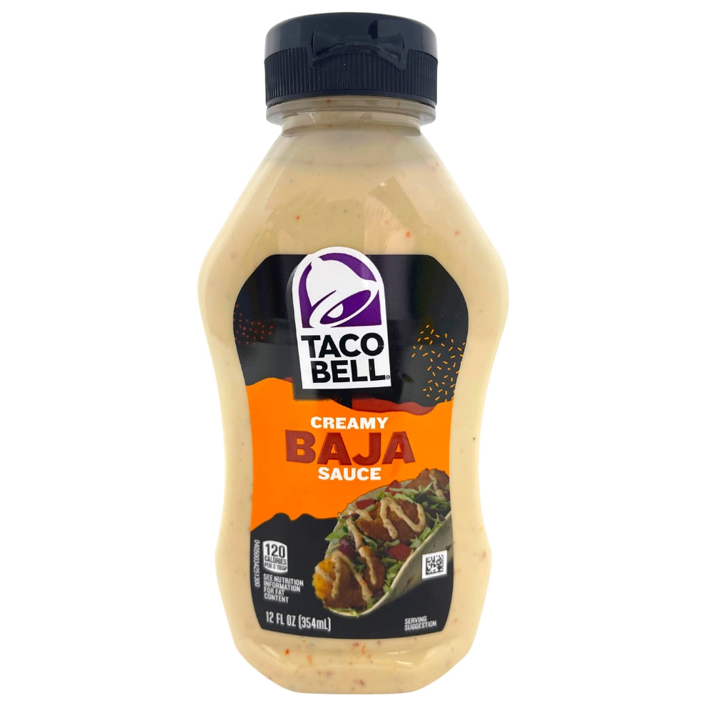 Taco Bell Creamy Baja Sauce 12oz Candy Funhouse Candy Funhouse US
