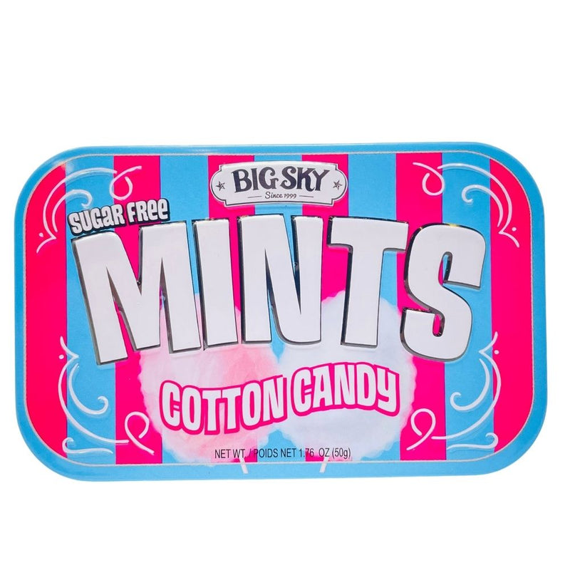 Big Sky Sugar-Free Cotton Candy Mints, big sky candy, big sky mints, big sky cotton candy mints, sugar free mints, sugar free mint, cotton candy mints
