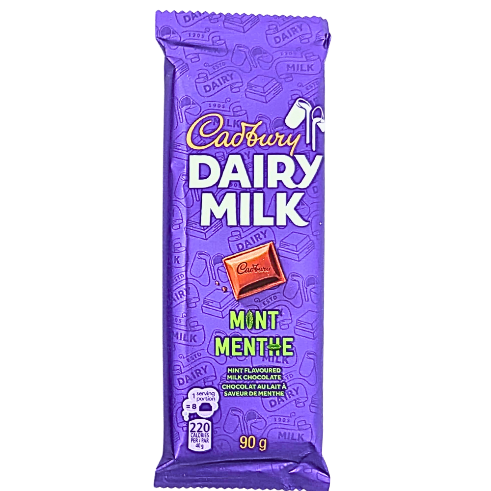 Cadbury Dairy Milk Mint Bar 90g | Candy Funhouse US