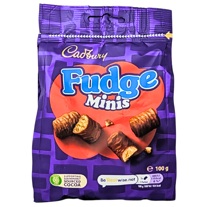 Cadbury Fudge Minis (UK) - 100g