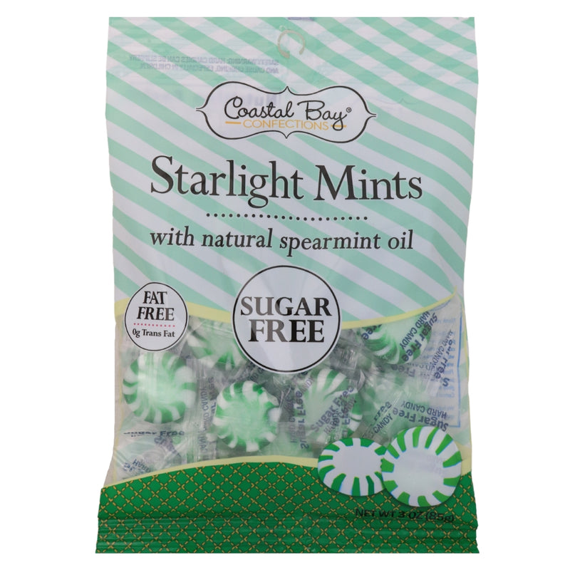 Coastal Bay Sugar Free Starlight Mints - 3oz -Sugar Free Candy - Mints