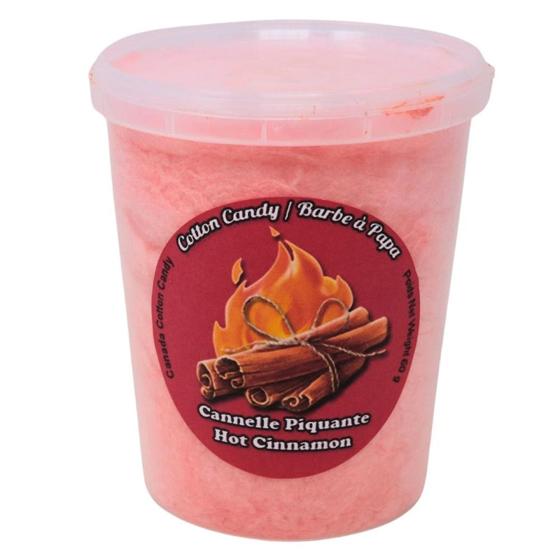 Cotton Candy Red Hot Cinnamon - 60g -Cinnamon Candy - Spicy Candy