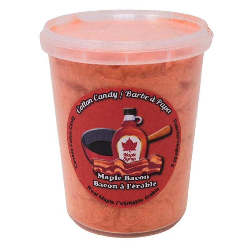 Cotton Candy Maple Bacon - 60g -Candy Bacon - Maple Bacon