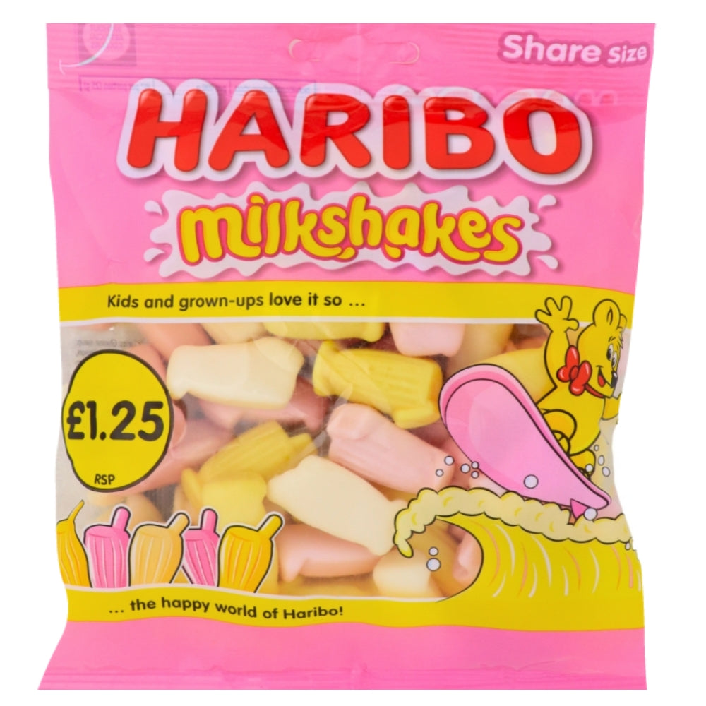 Haribo Milkshakes UK 140g Candy Funhouse Candy Funhouse US