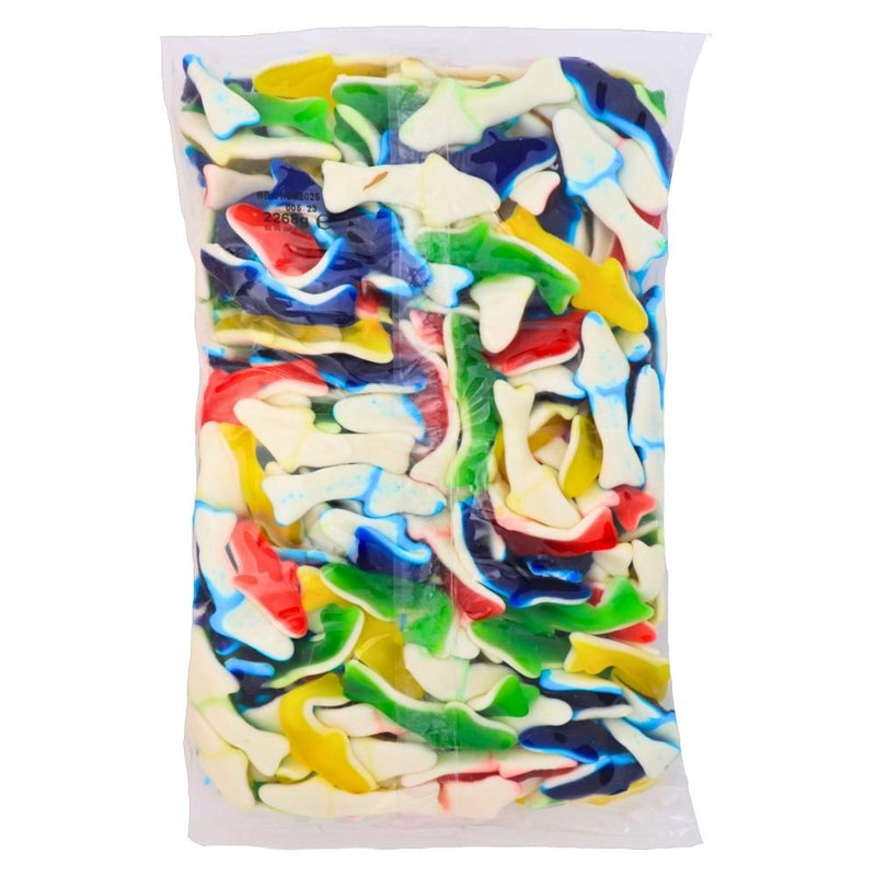 Kervan Sharks Assorted Gummy Candy-5lbs-Bulk Candy-Gummy Candy-Gummies-Gummy Sharks