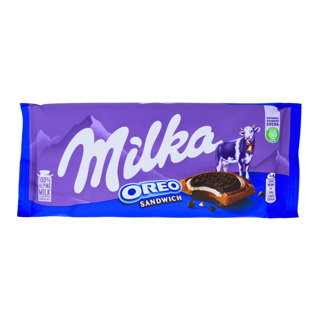 Milka Chocolate Candy, Milk Chocolate Tablet Oreo