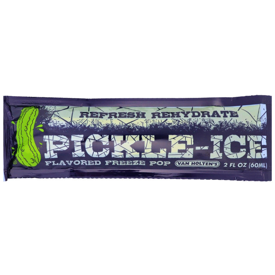 Van Holtens Pickle Ice Freeze Pop - Ice Pops - Freeze Pops - Candied Pickles