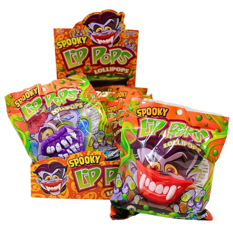 Spooky Lip Pop - .56oz - Halloween Candy - Lollipops