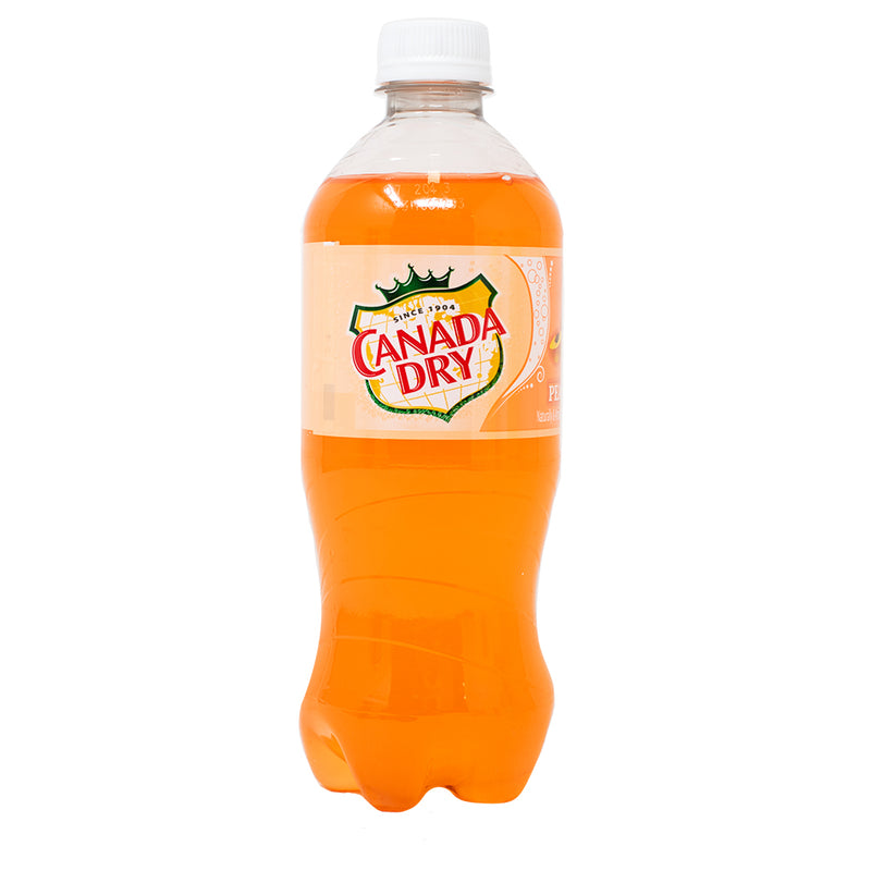 Canada Dry Peach Ginger Ale - 591mL