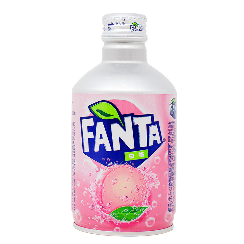 Fanta White Peach Soda Pop (Japan) - 100mL - Exotic Drinks