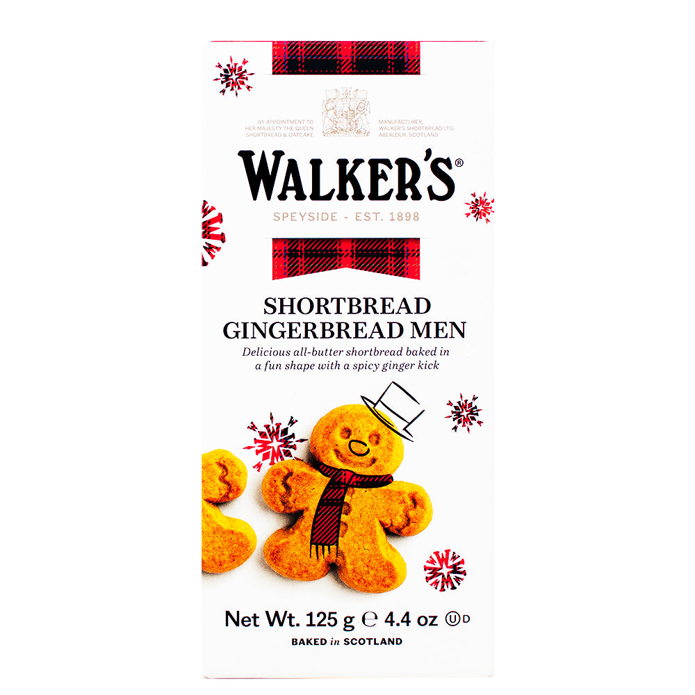 Walker's Shortbread Gingerbread Men Candy Funhouse Candy Funhouse US