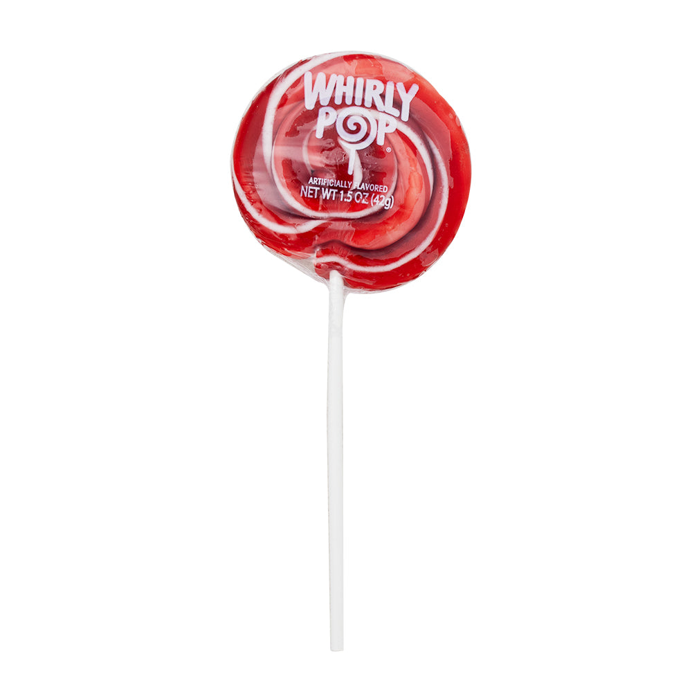 Whirly Pop Lollipop / 10 Oz / 6 Inch Lollipop Red -  Sweden