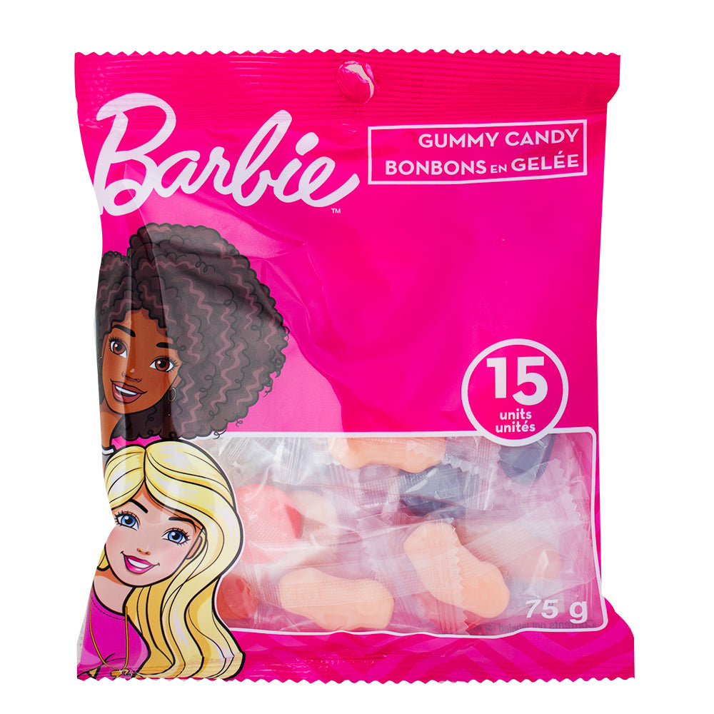 Barbie Gummies 15 Pieces 75g Candy Funhouse US1