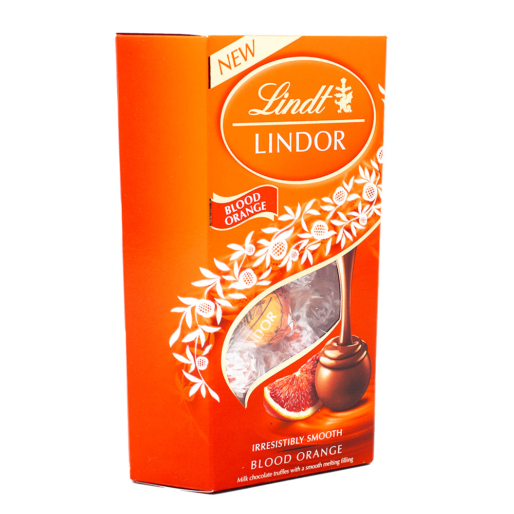 Lindt Lindor Milk Blood Orange Gift Box (UK) - 200g