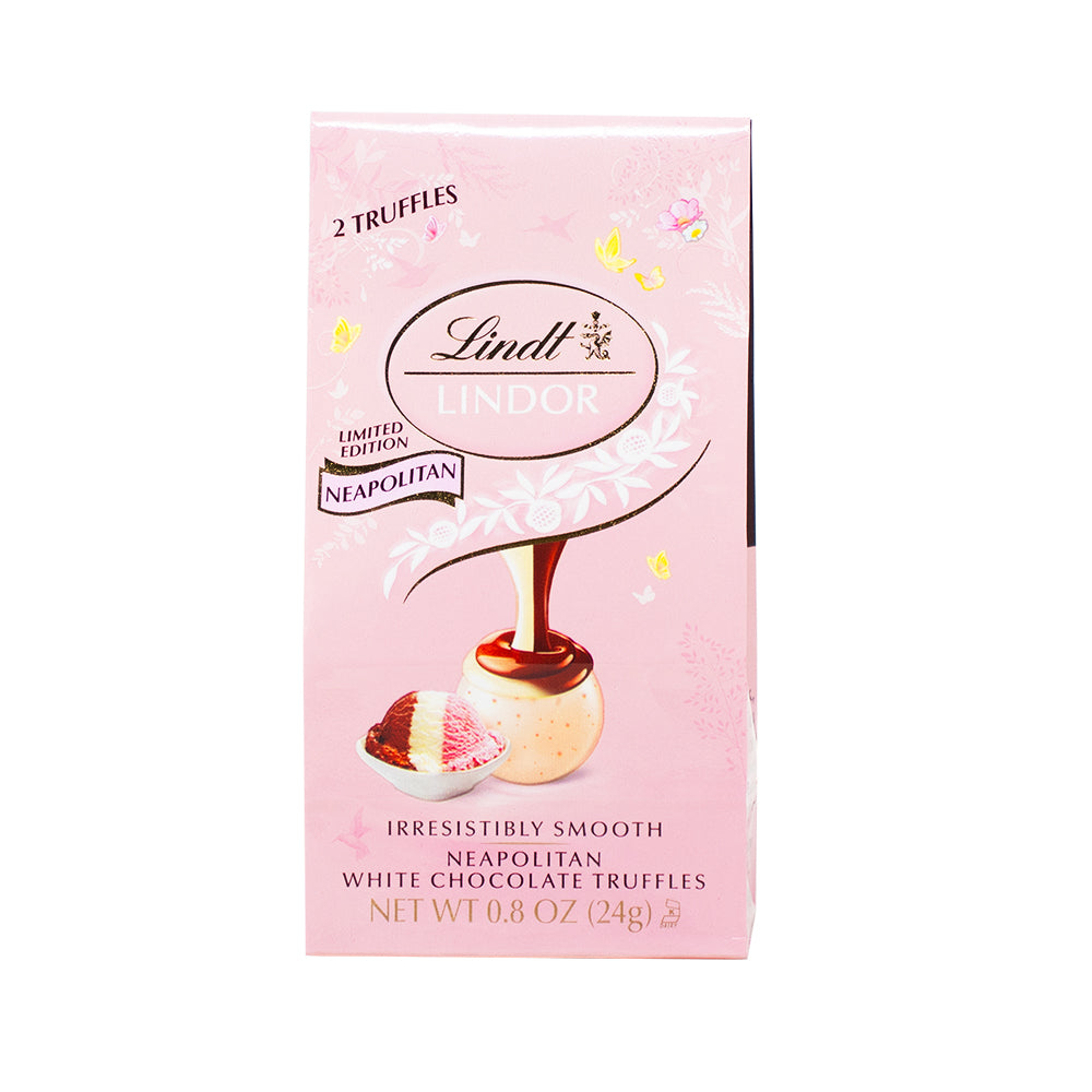 Lindt Lindor Neapolitan Limited Edition - 0.8oz | Candy Funhouse