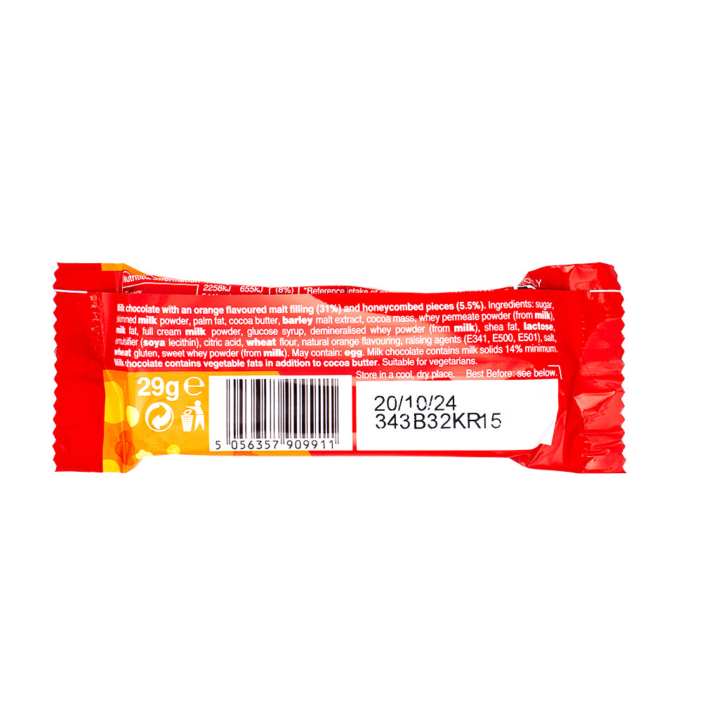 Maltesers Bunny Orange - 29g  Nutrition Facts Ingredients