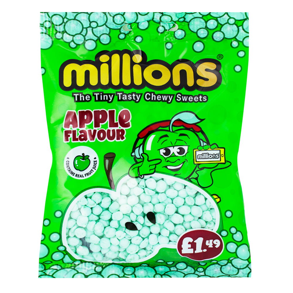 Millions Apple Candy British Candy Candy Funhouse Candy Funhouse US