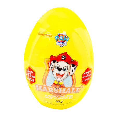 Paw Patrol 3D Jumbo Egg - 80g