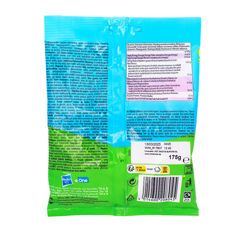 Peppa Pig Vegan Gummy Candy (UK) - 175g Nutrition Facts Ingredients