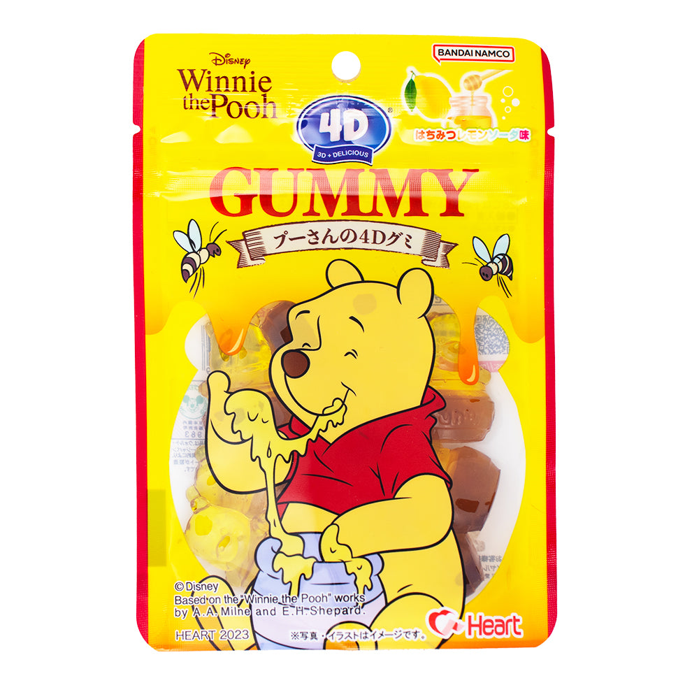 ☆新品未使用☆ Winnie-the-Pooh Winnie the Pooh 4D Gummies (Japan) 72g | Candy Funhouse