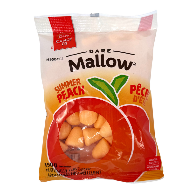 Dare Real Mallow Summer Peach Marshmallow Candy - 150g