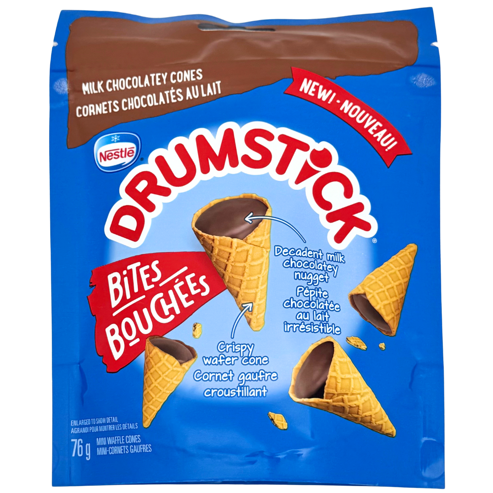 Drumstick Bites Milk Chocolatey Cones 76g Candy Funhouse US drumstick-bites-milk-chocolatey-cones-76g-candy-funhouse-us