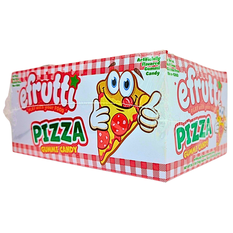 efrutti Gummi Pizza Candy - 48ct