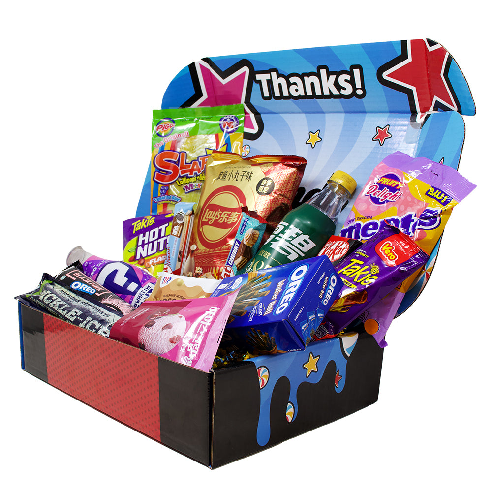 Exotic Candy Candy Fun Box-Exotic candy-Exotic snacks-International Candy0Gift Boxes-Assorted Candy