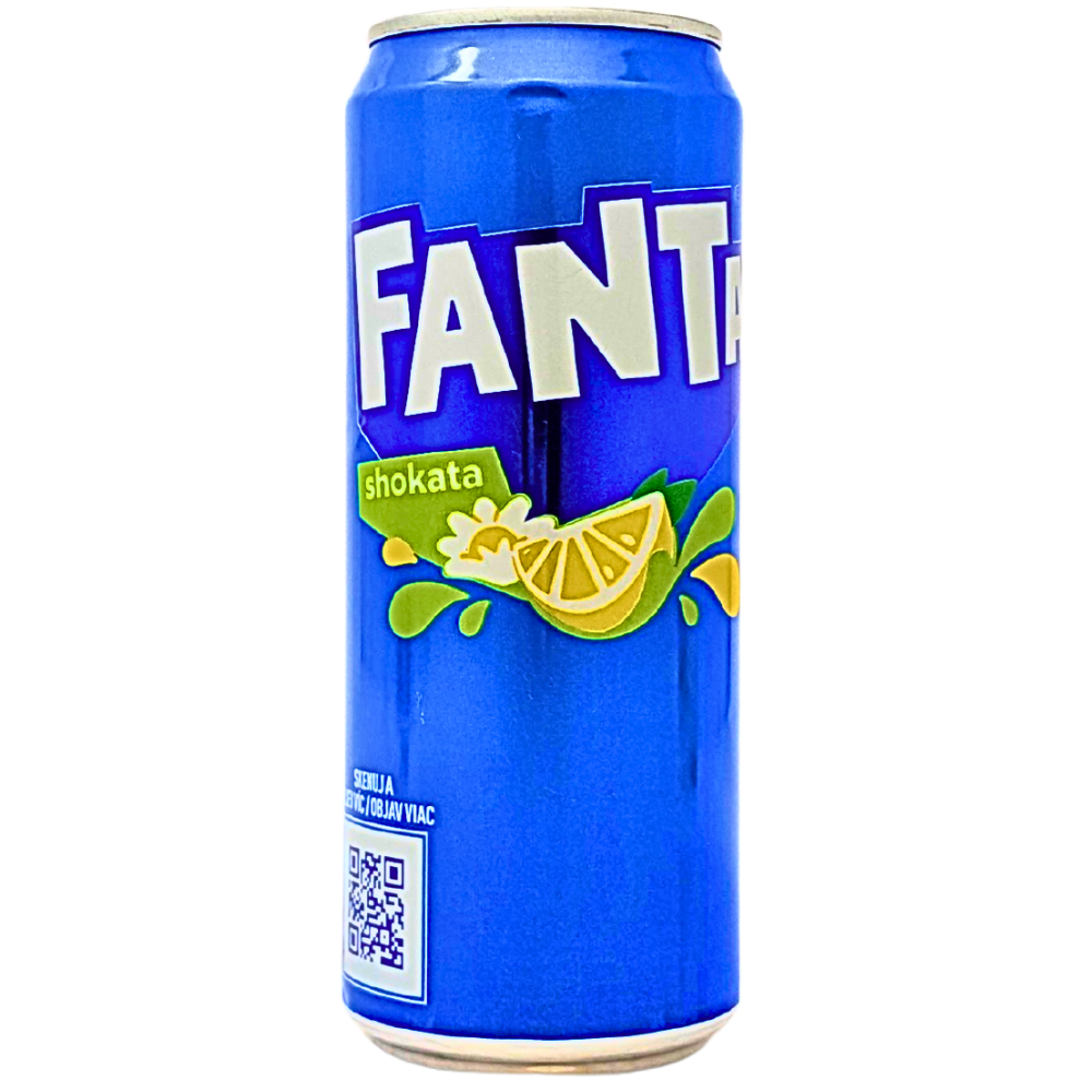 Fanta Shokata Elderflower & Lemon (Poland) - 330mL | Candy