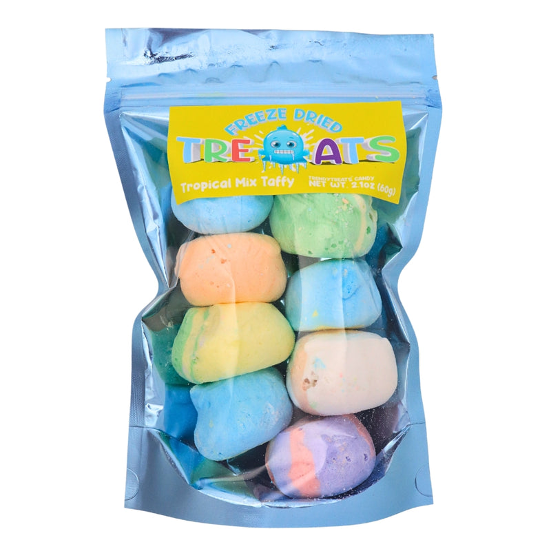 Trendy Treats Freeze Dried Tropical Taffy - 60g - Freeze Dried Candy