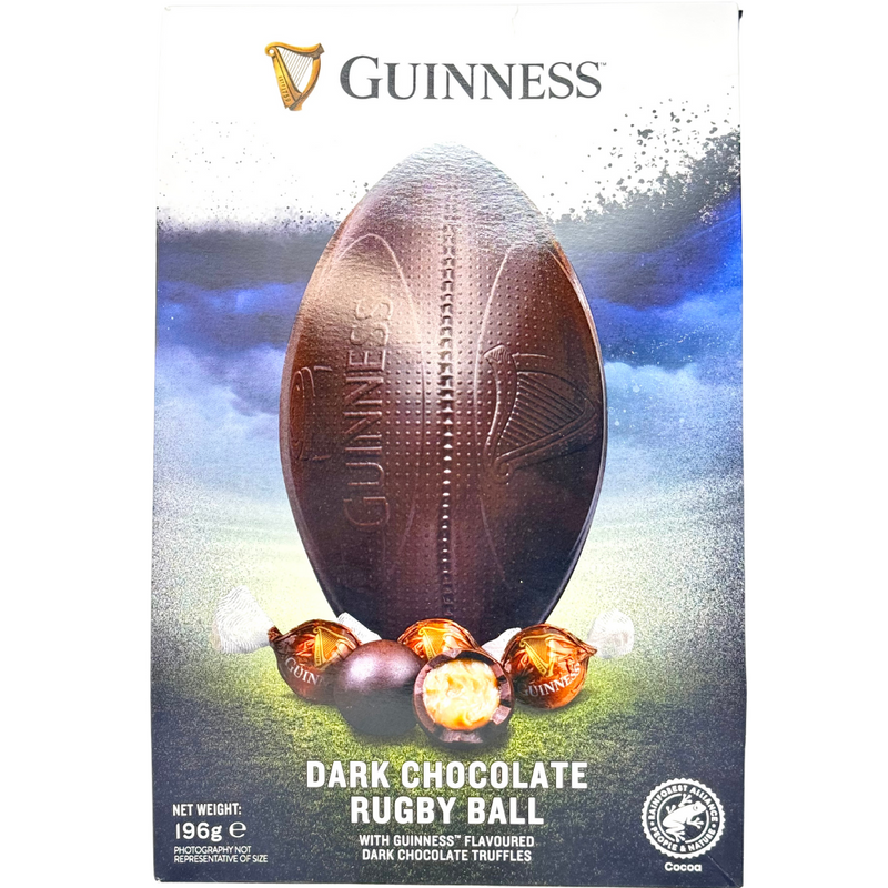 Guinness Rugby Ball Egg Dark Chocolate (UK) - 196g