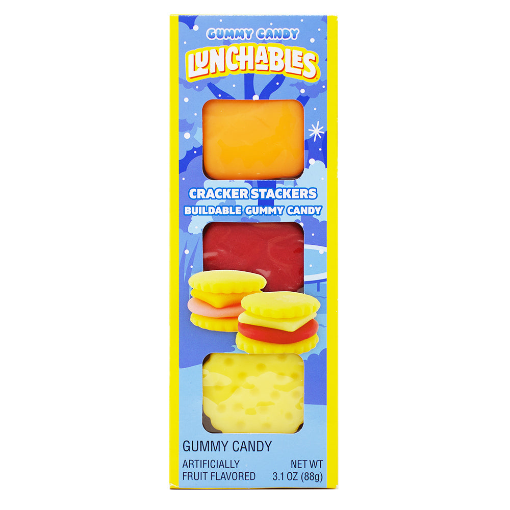 Kraft Lunchables Cracker Stackers Gummy Candy 3.1 oz. Box