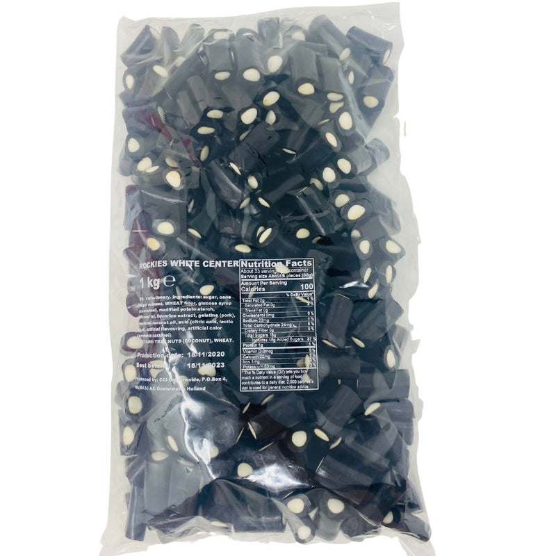 Gustaf's Rockies White Center - 1kg, Gustaf's Rockies White Center, candy paradise, taste explosion, happy dance, candy peaks, sweet adventure, sugary bliss, snacking game