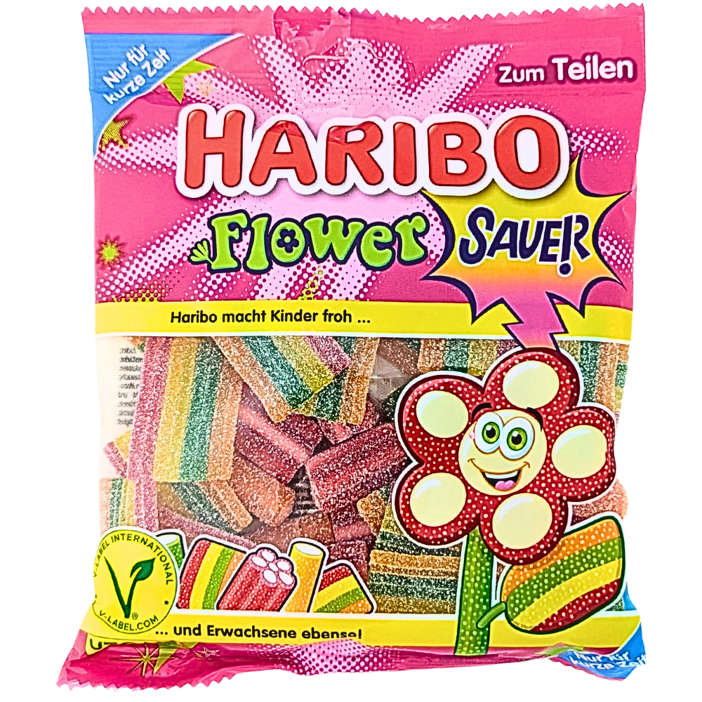 Haribo Flower Sour (Germany) - 160g | Candy Funhouse US