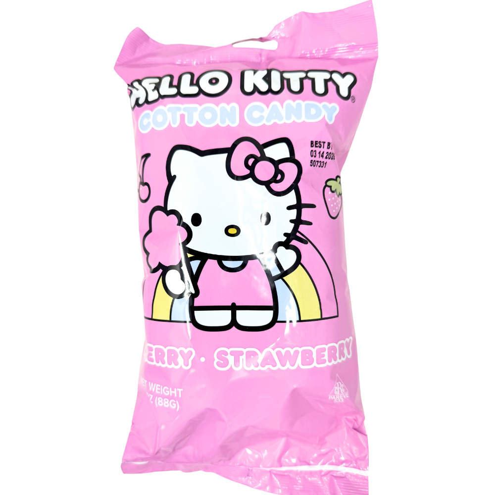 Hello Kitty Cotton Candy Cherry Strawberry | Candy Funhouse US