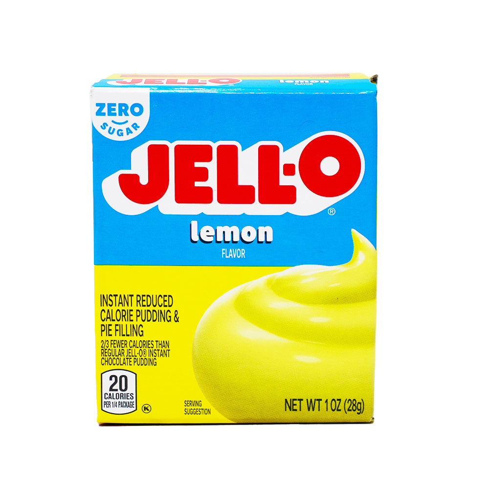 Jell-O Instant Pudding Sugar Free Lemon - 1oz | Candy Funhouse