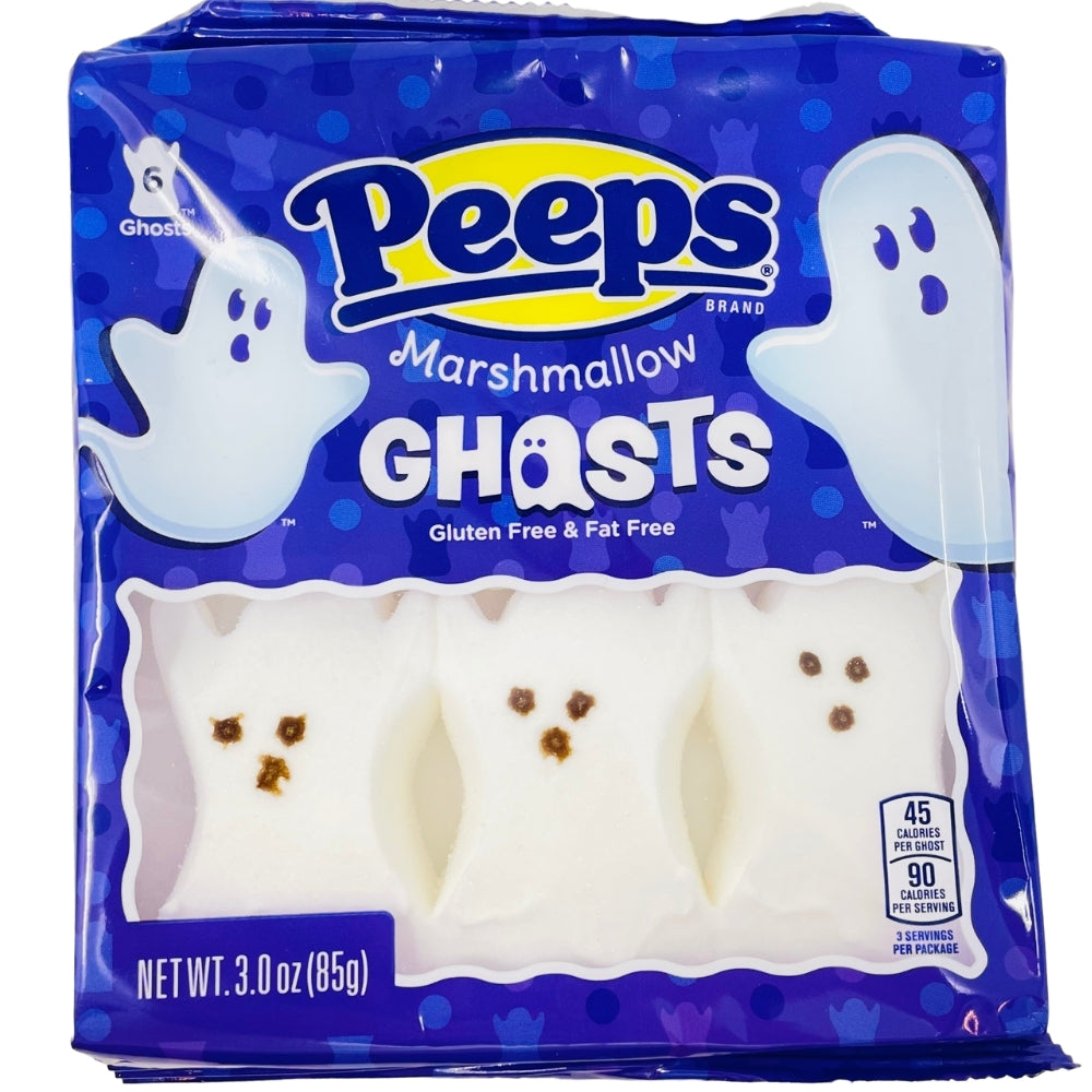 Peeps Marshmallow Ghosts 3oz Candy Funhouse US