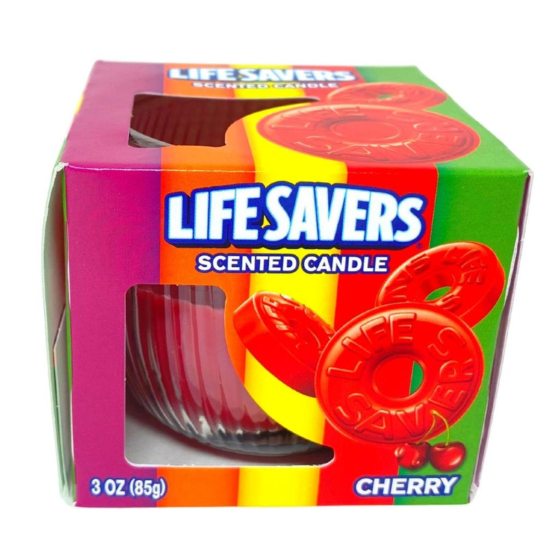 Lifesavers Scented Candle Cherry - Life Savers candy