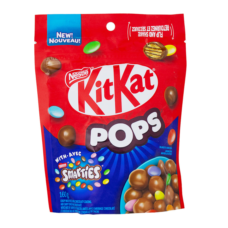 Kit Kat Pops with Smarties Limited Edition - 160g - Canadian chocolate