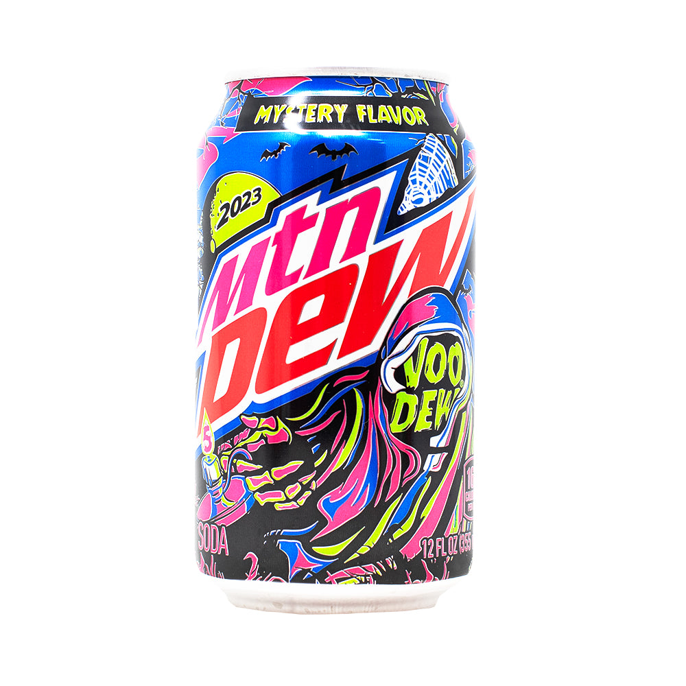 Mountain Dew Mystery VOO DEW Flavour 355mL Candy Funhouse US