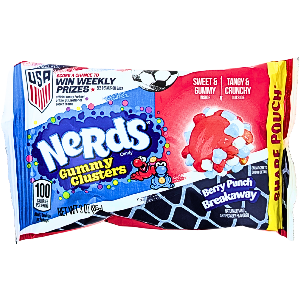 Nerds Gummy Clusters Berry Punch Rush - 3oz | Candy Funhouse US
