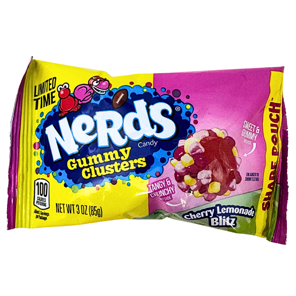 Nerds Gummy Clusters Cherry Lemonade Blitz - 3oz | Candy Funhouse US