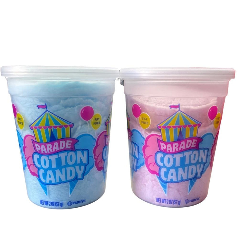 Parade Cotton Candy Assorted - 2oz-Cotton candy-Old fashioned candy