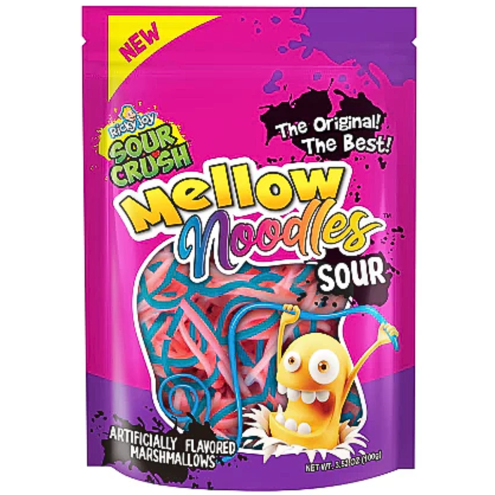 Ricky Joy Mellow Noodles Sour - 3.53oz | Candy Funhouse US